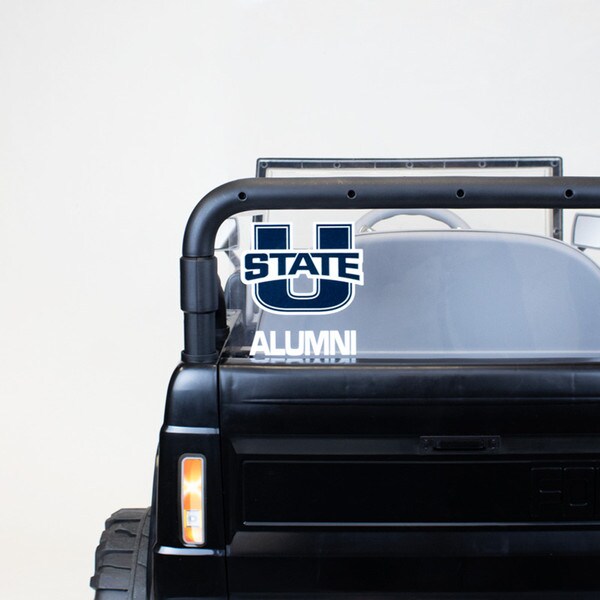 utah state alumni decal navy